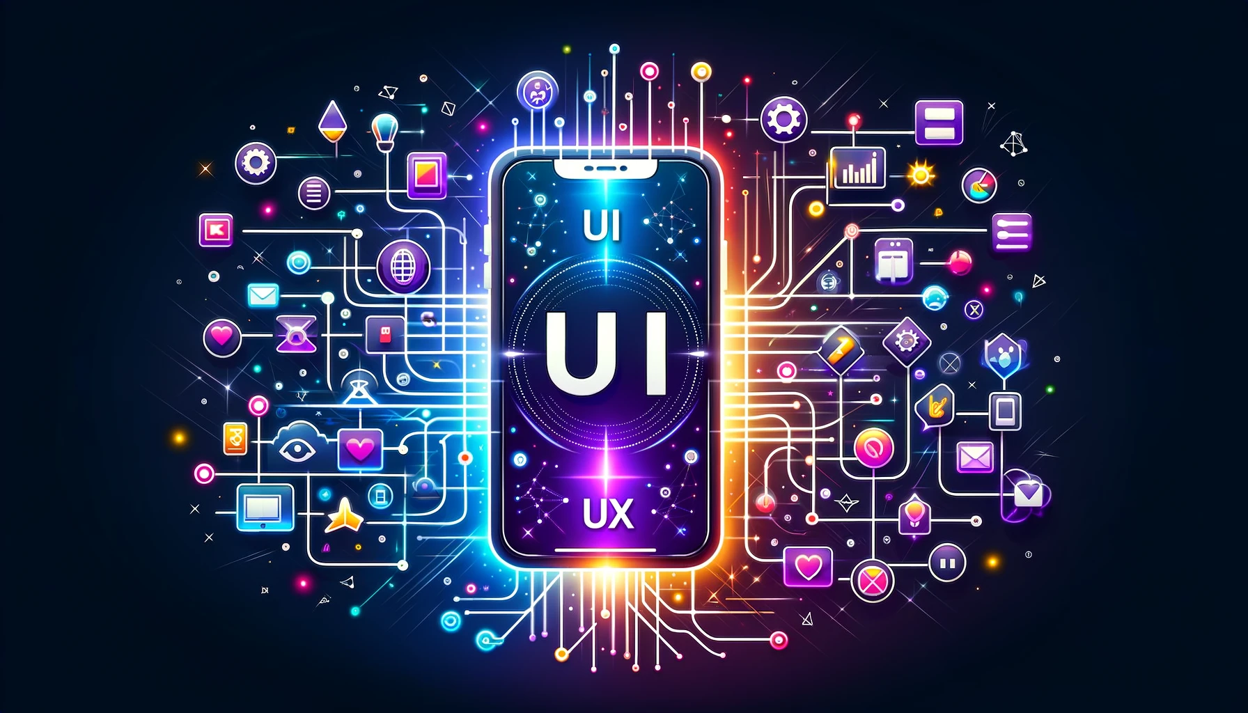 UI/UX Beitragsbild / Smartphone